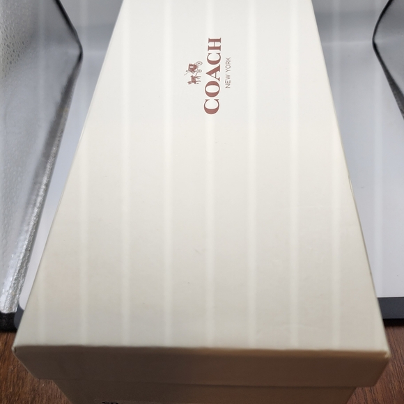 ⭐️NWT Authentic Coach Cambridge Leopard Print Calf Hair Flats Leather Size 10B - Picture 9 of 9